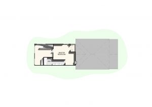 Extension Render Floor Plan Upper Level - Raise My House